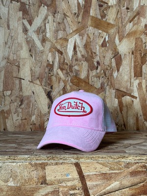 VonDutch VELVET CAP (PINK)