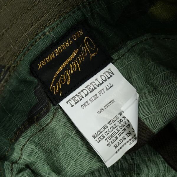 Size【フリー】 TENDERLOIN テンダーロイン JUNGLE HAT RIP STOP CAMO