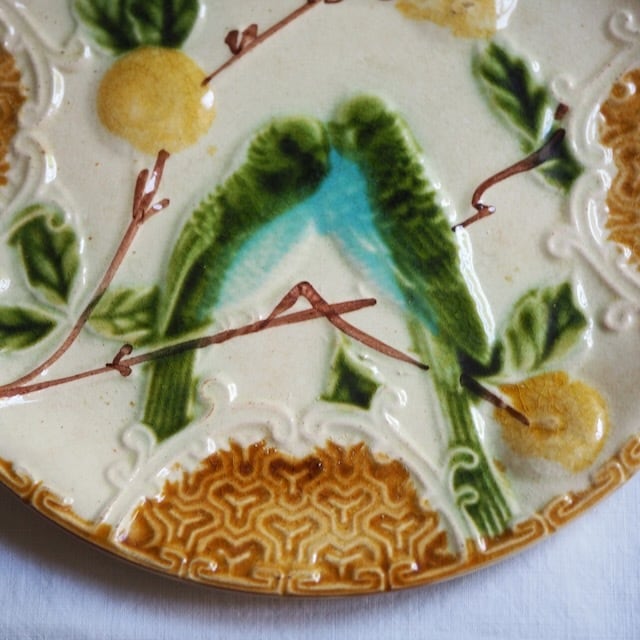 値下げ中✨超レア品❤️新品未使用✨ヴィンテージFRANCISCANサーバーセット ラスト！SALIN'S（サラン）窯、YVONNEシリーズスープ皿 フランス