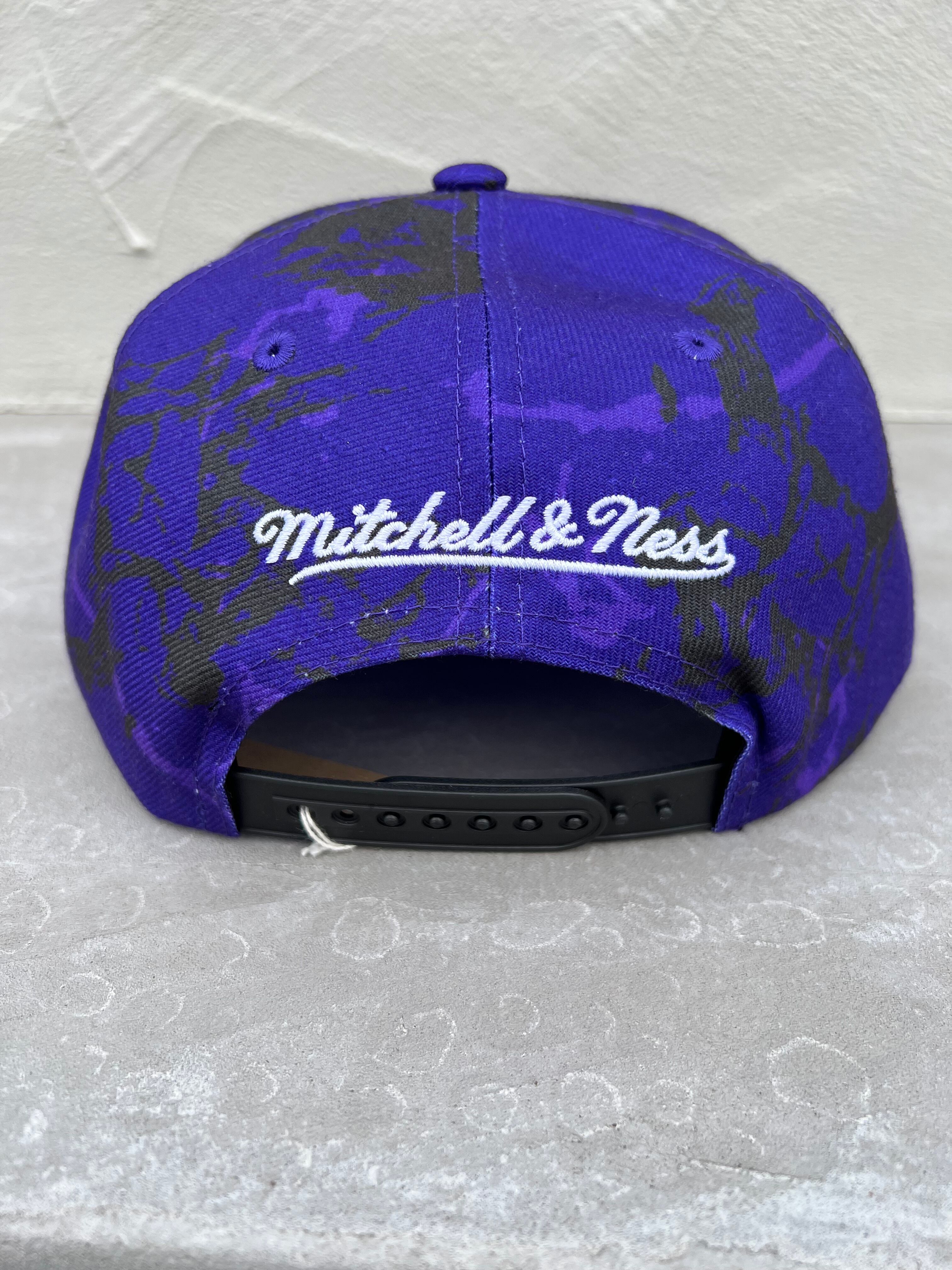Mitchell ＆ Ness トロントラプターズ 90s シャドー総柄 CAP スナップ