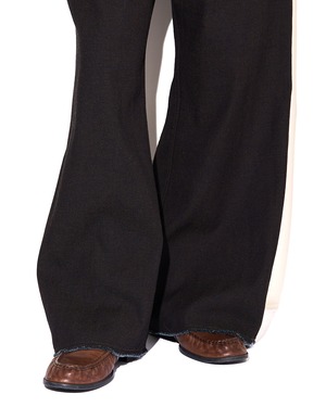 Nomàt "Straight PT C/W Denim〔Dark Brown〕"