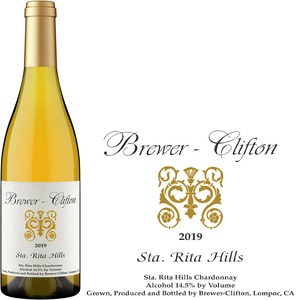 2019 ブリュワー・クリフトン　サンタリタヒルズ　シャルドネ Brewer-Clifton Sta. Rita Hills Chardonnay