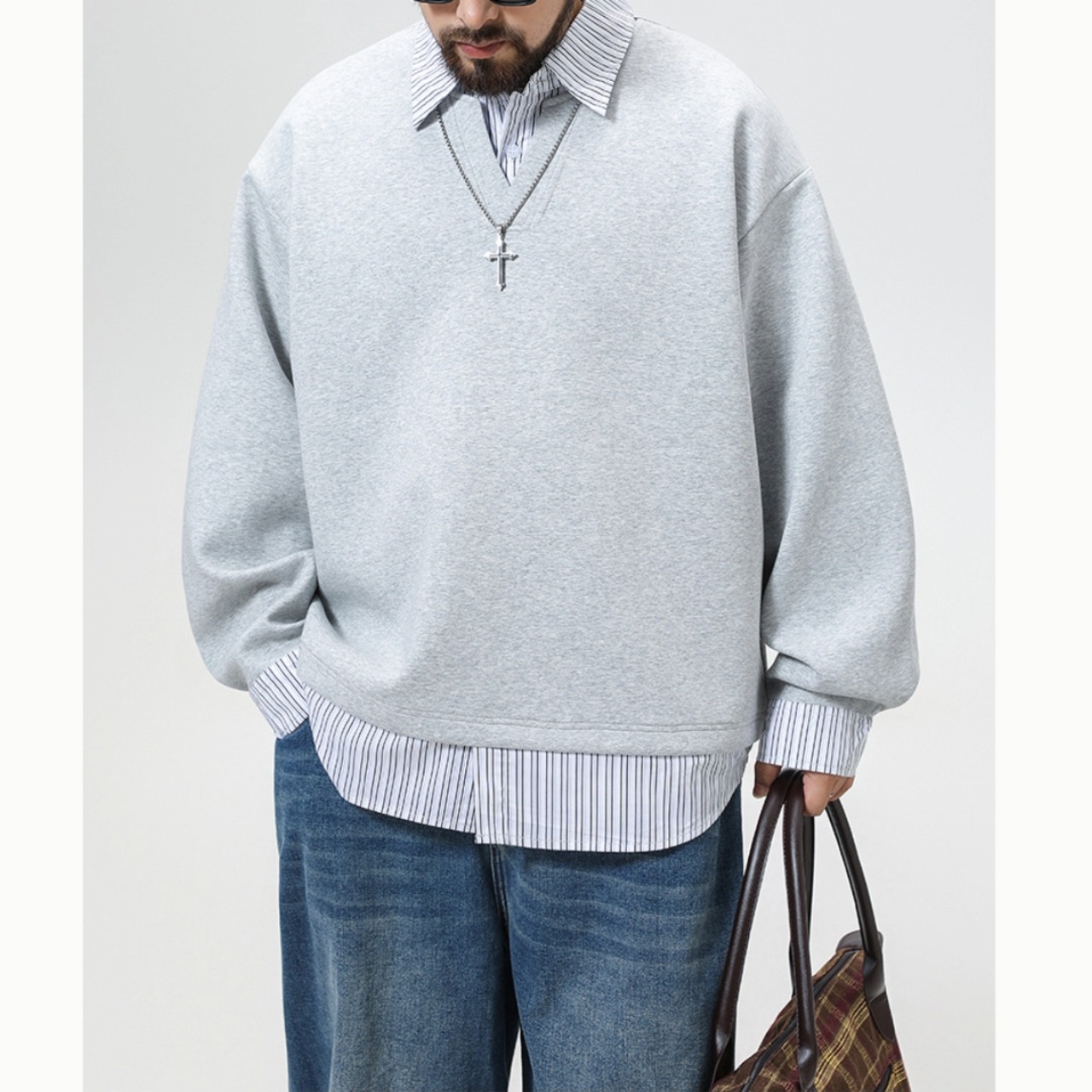 Layered Collar Pullover　TB2618・画像10