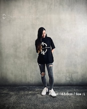 ID フロントロゴTシャツ (White)