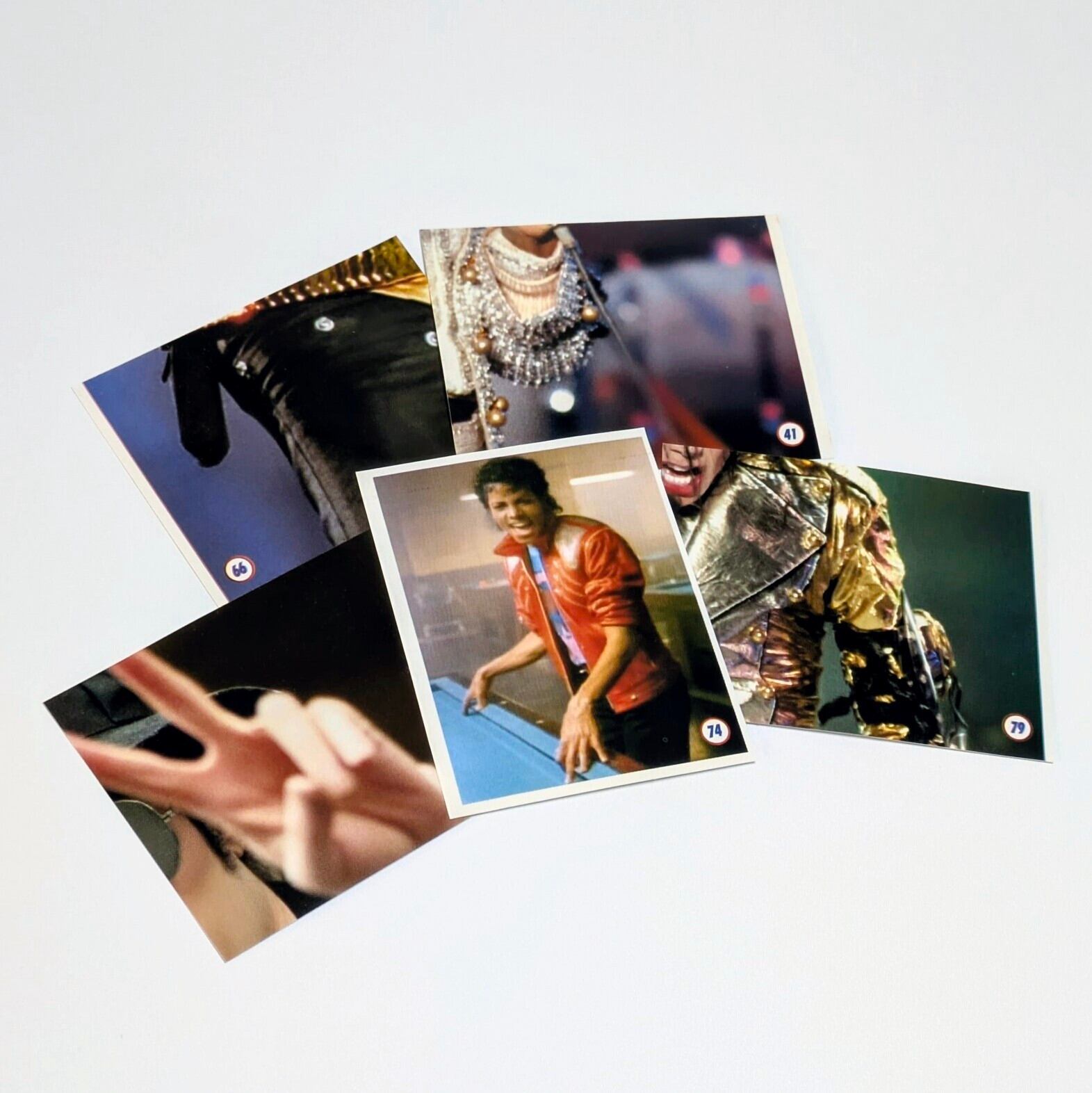 ☆送料無料!☆VINTAGE 80'【 Michael Jackson ( マイケルジャクソン ) 】ALBUM STICKER / VINTAGE ステッカー単品 (1個=5 STICKER入)〚アメリカン雑貨 アメトイ〛