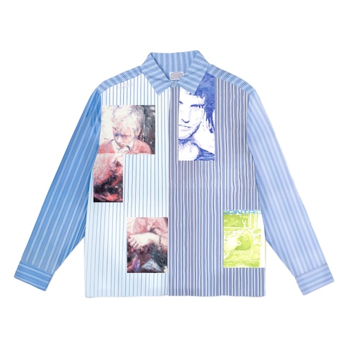 Hoddle｜HDL WIGNEY OXFORD SHIRT -Blue- "送料無料"