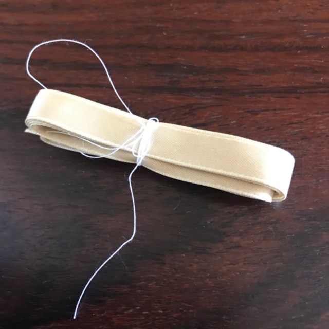 ハンドメイドパーツ ゴールドサテン布テープ 2