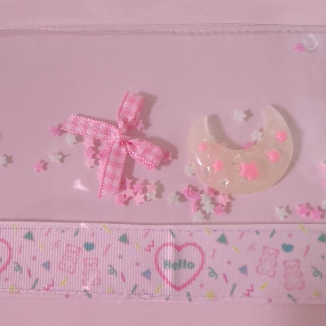 シャカシャカランドセルカバー ピンク ロリポップ くま ゆめかわ