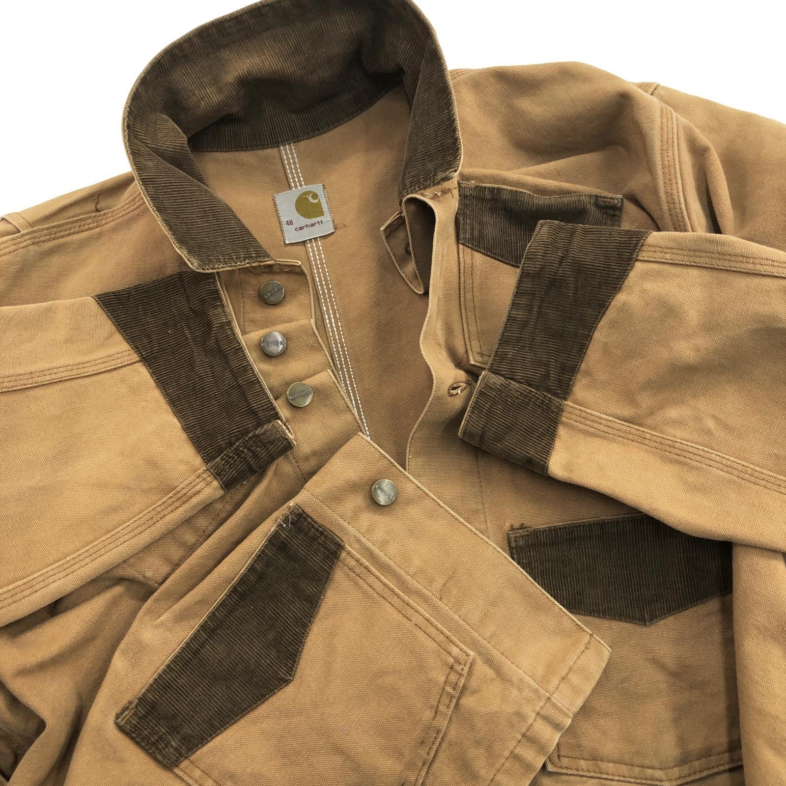 CARHARTT カーハート 70- 80年代 プリントタグ コーデュロイ 切替