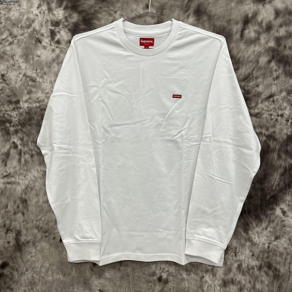 supreme box logo l/s tee 白 Mシュプリーム ロンT