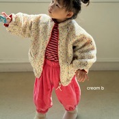 韓国子供服 / 26winter / cream bbang / ベロアバルーンパンツ / キッズ / 冬服 *XXS~XL*