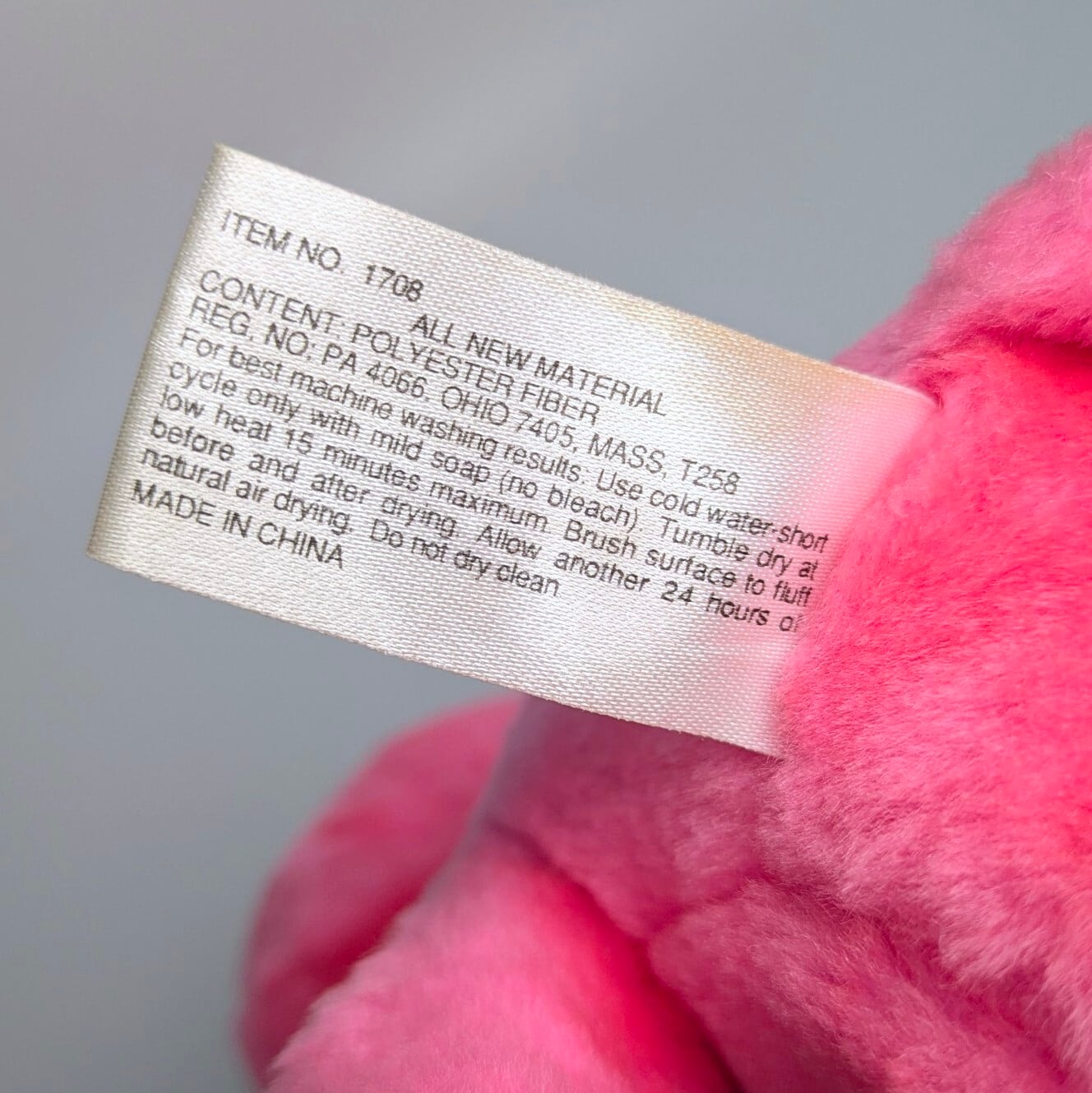 ☆VINTAGE1992☆【 The Pink Panther / ピンクパンサー 】ぬいぐるみ