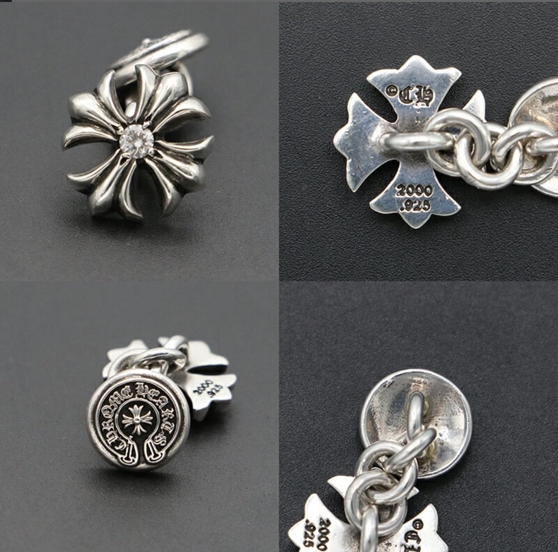 CHROME HEARTS クロムハーツ ダイヤモンド CHプラス ホースシュー