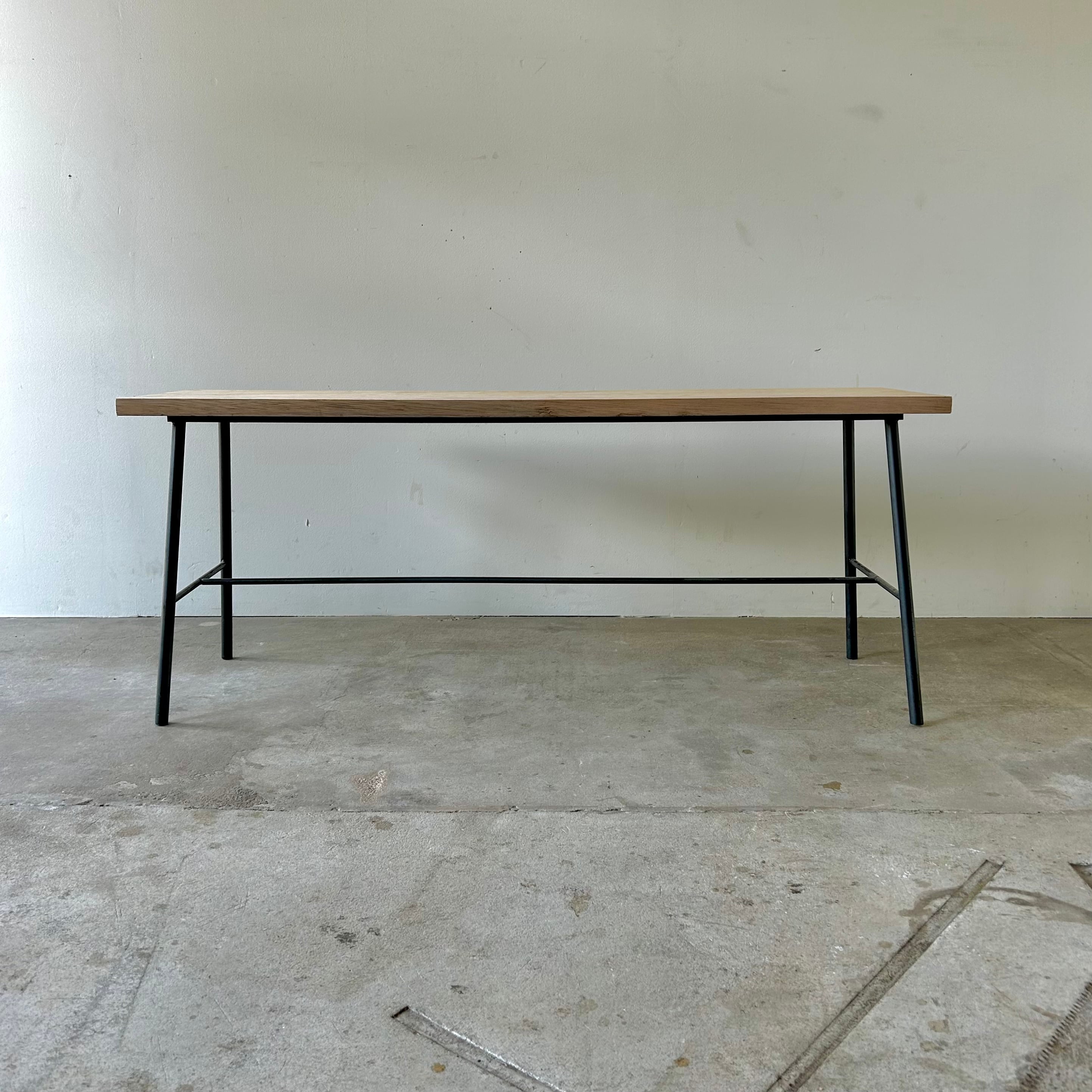 鉄脚のベンチ　サイドテーブル　0813