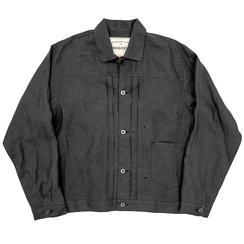 WORKERS(ワーカーズ)～213 Linen Jacket  Charcoal Linen～