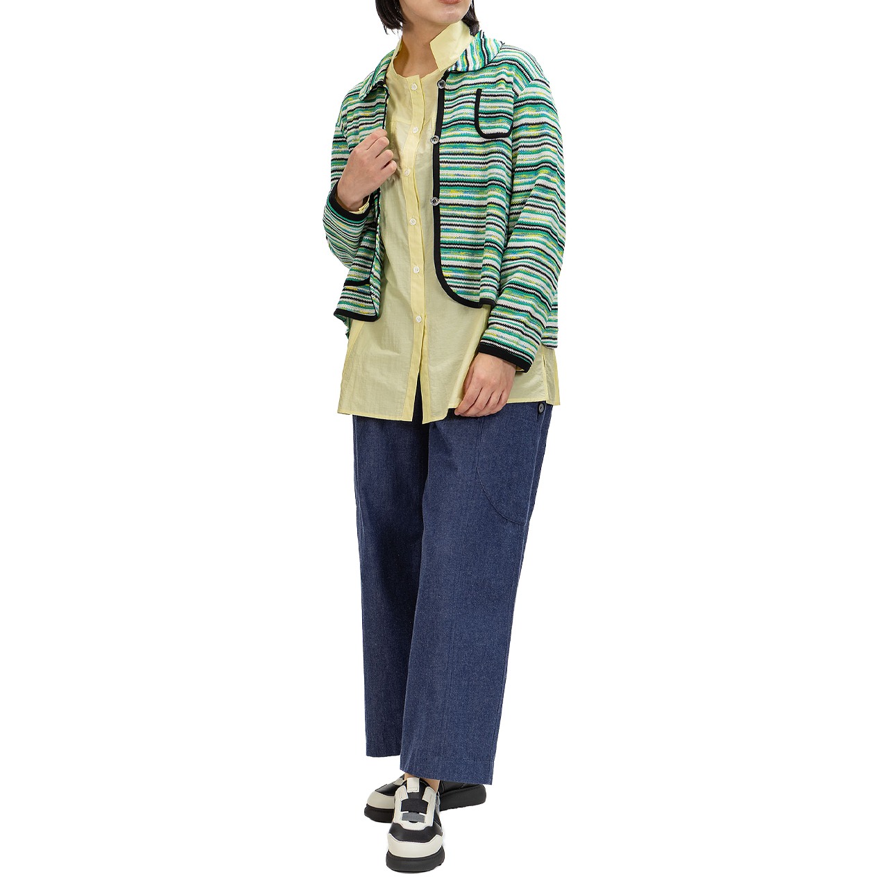 【最新作】8オンスデニムワッシャールーミーパンツ【260-6126】Denim Washer Roomy Pants