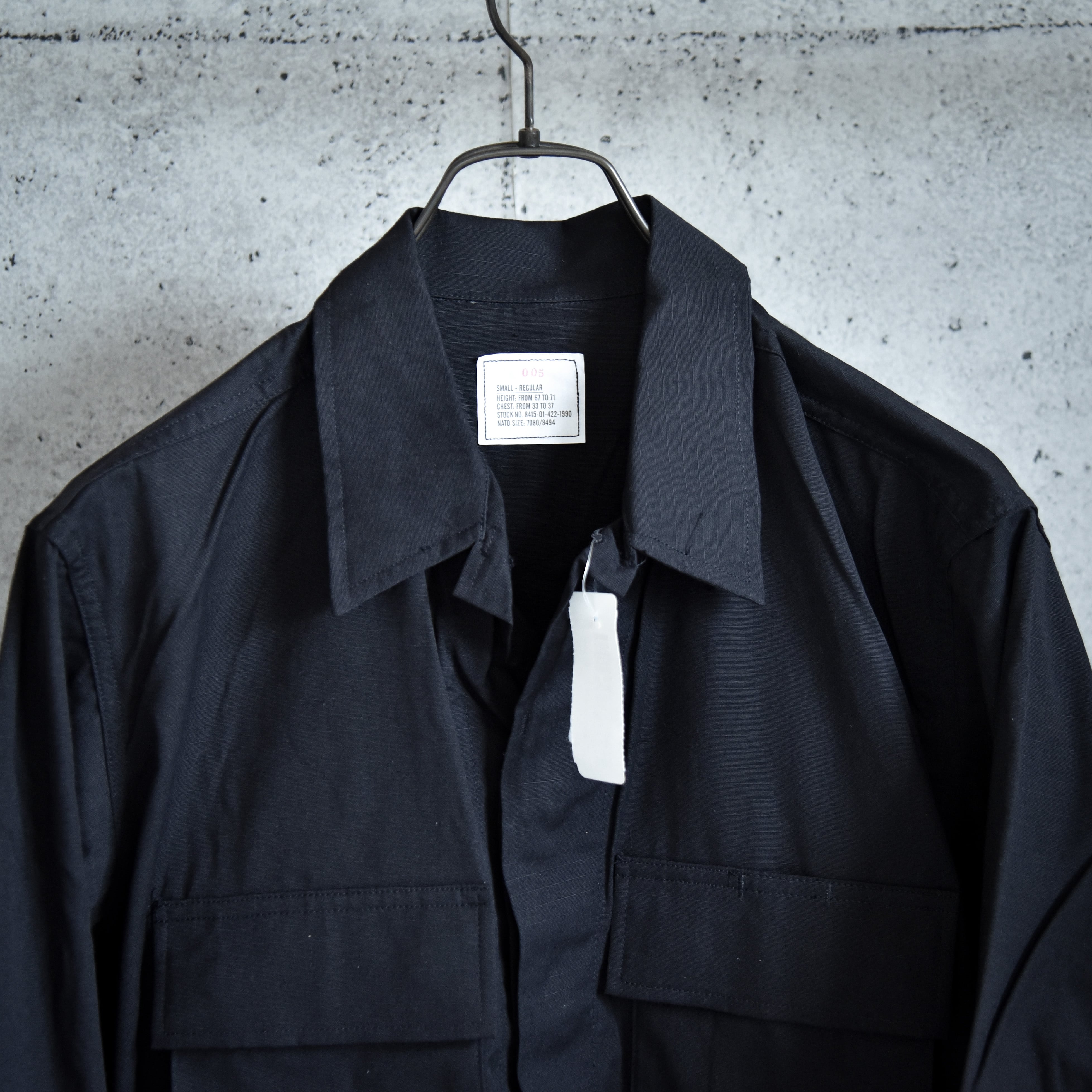 DEAD STOCK】90s BDU Jacket US アメリカ軍 BDUジャケット ブラック