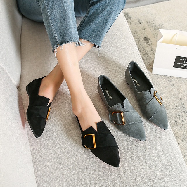 POINTED BELT SHOES　22.0-26.5㎝