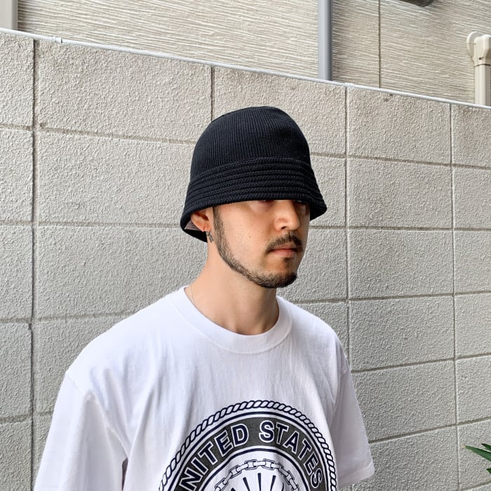 A.R.P / Cotton Knit Plain Crusher Hat (クラッシャーハット コットンニット)