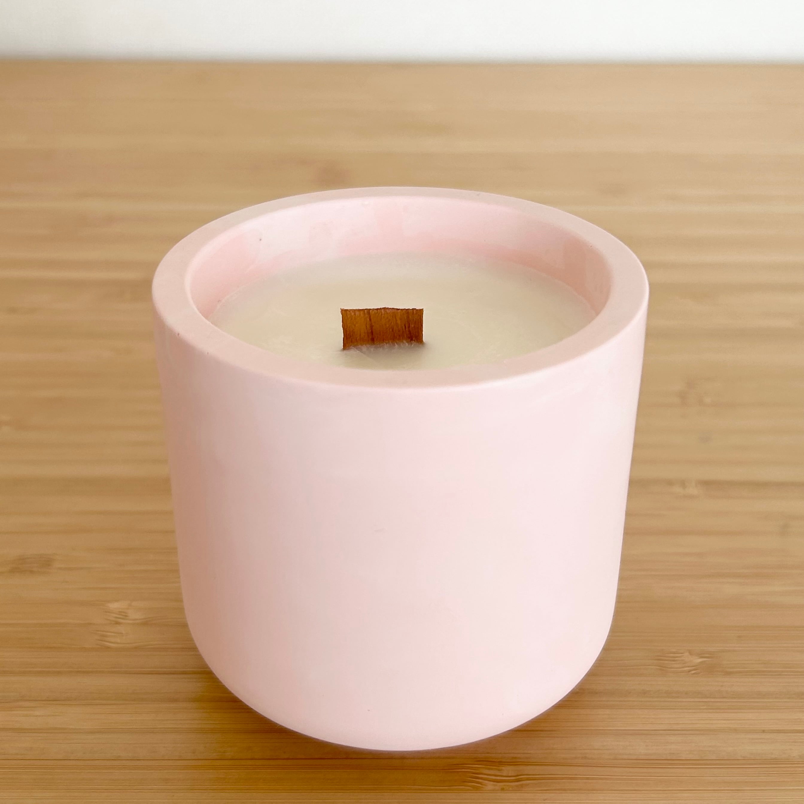 ジェスモナイト&キャンドル 優しさと愛を♡ピンク色ののジェスモナイトキャンドルホルダー