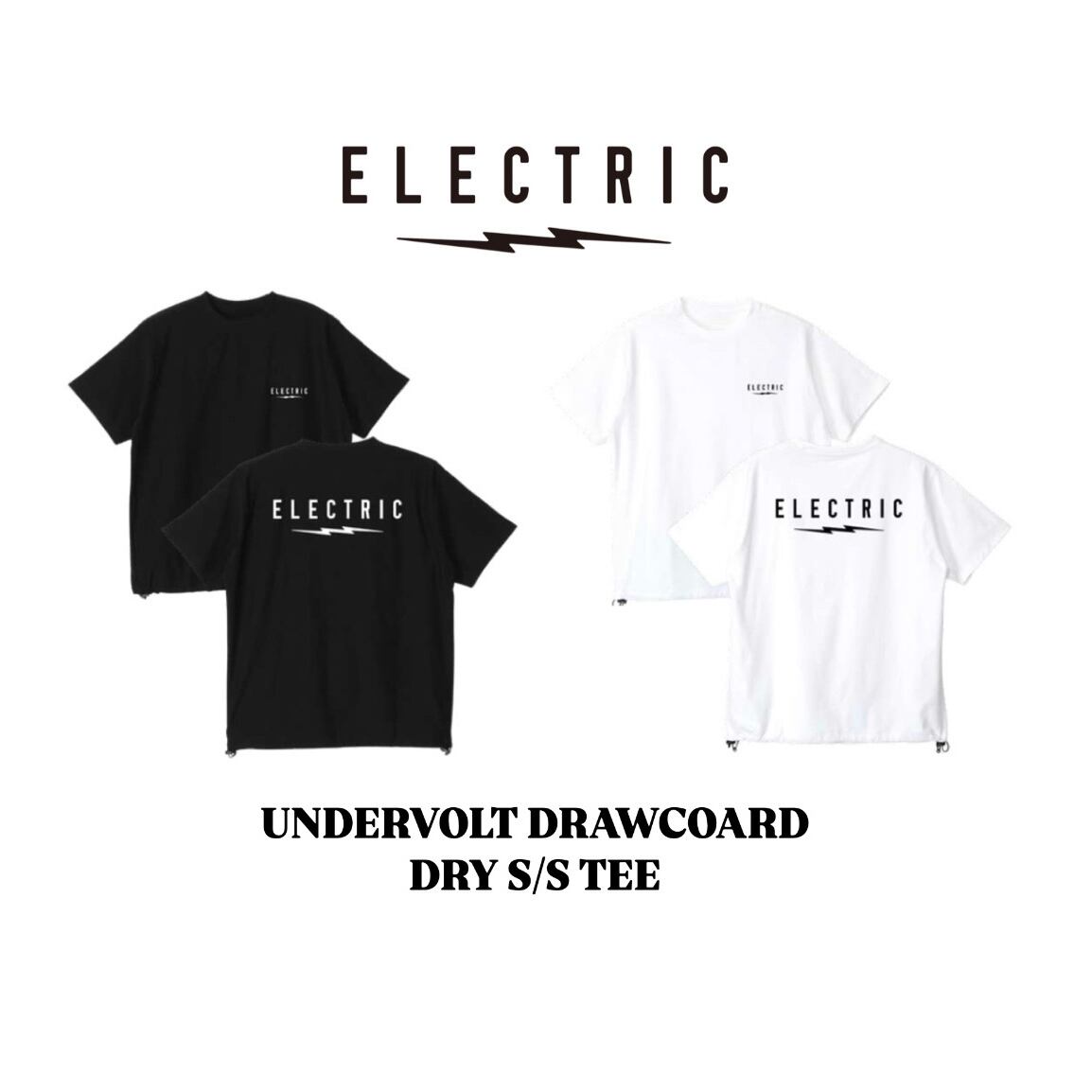 ELECTRIC『UNDERVOLT DRY L/S TEE』BLACK / エレクトリック/ ドライ