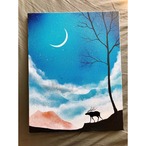 「未踏 Unexplored」キャンバスパネル風景画