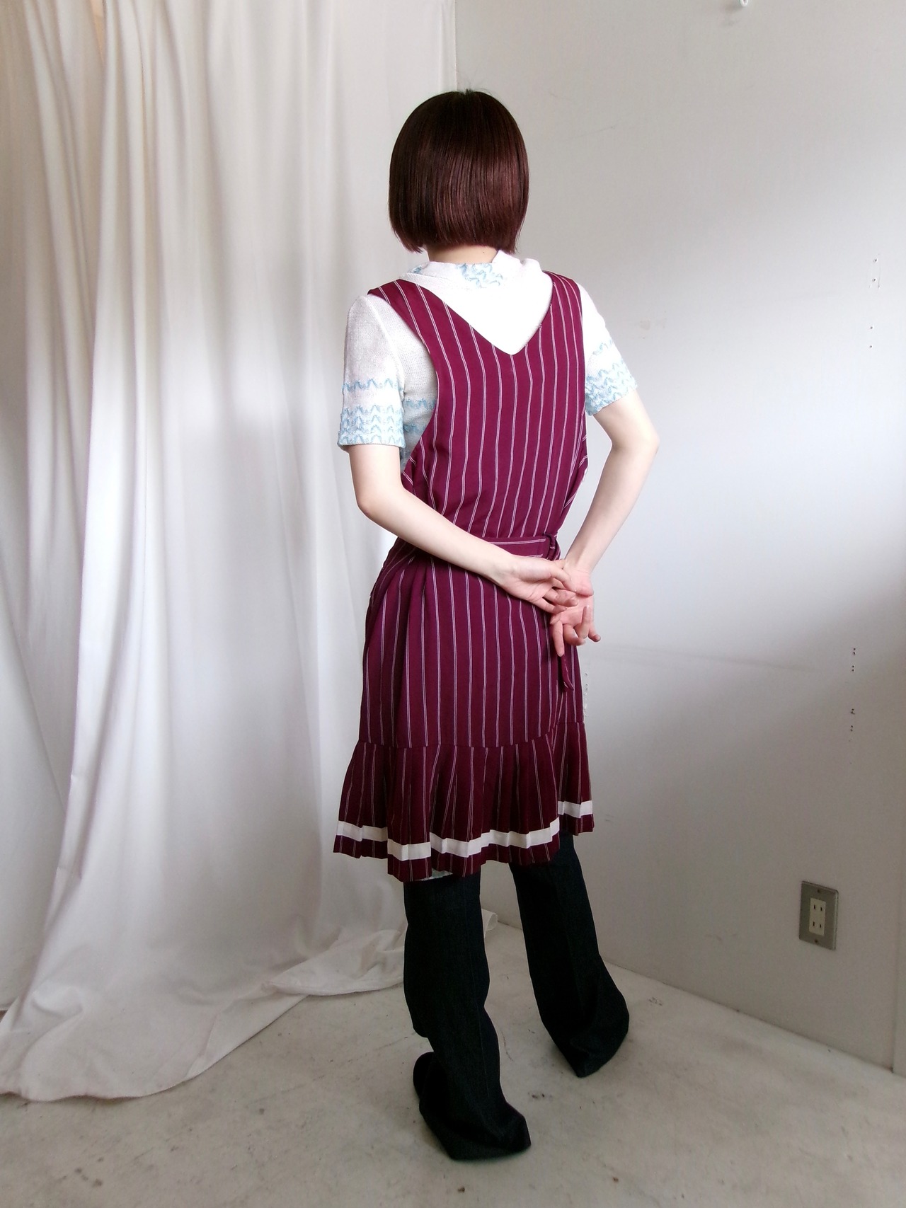 90’s Diners jumper skirt Made in U.S.A