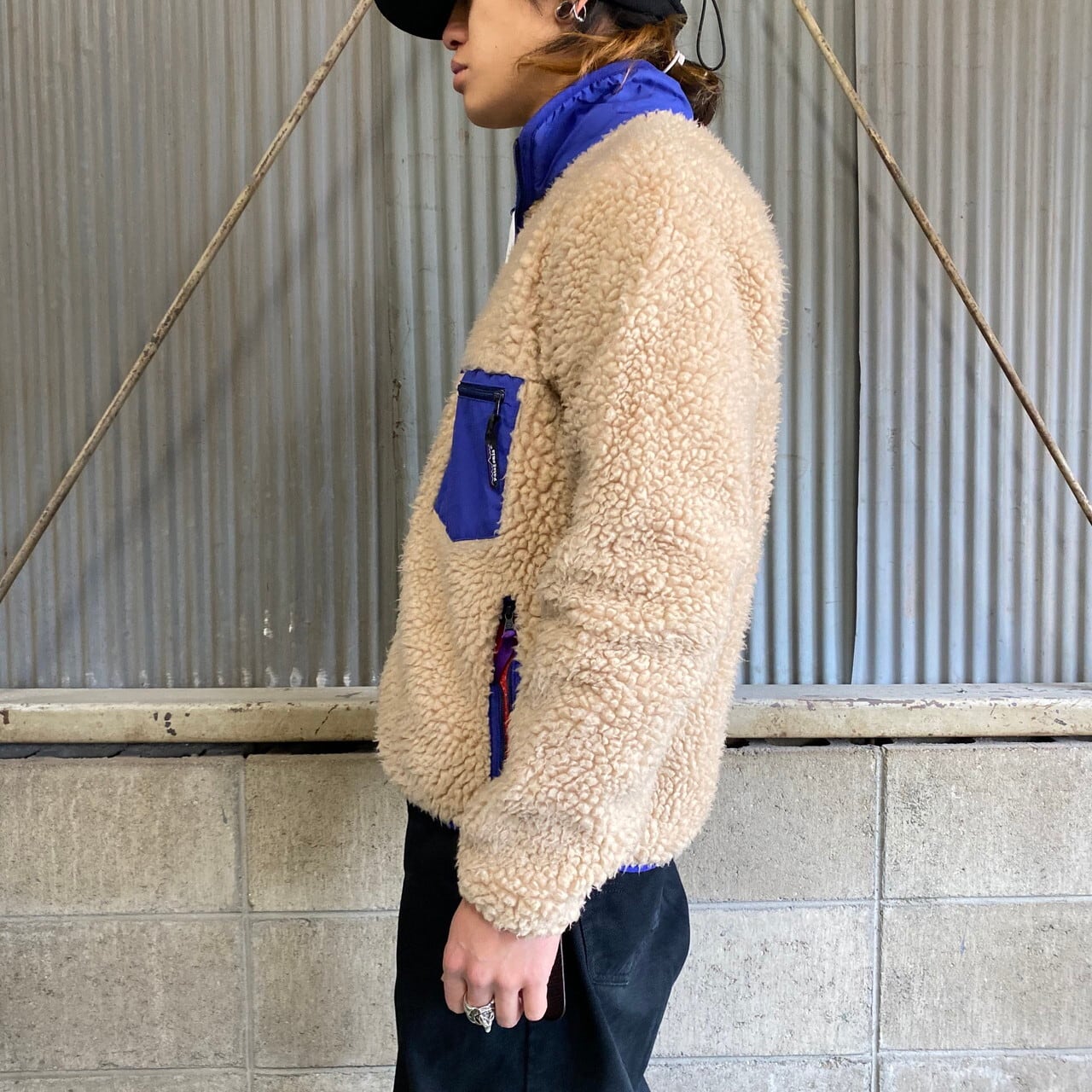 patagonia レトロxカーディガン XL オリーブ カーキ グリーン