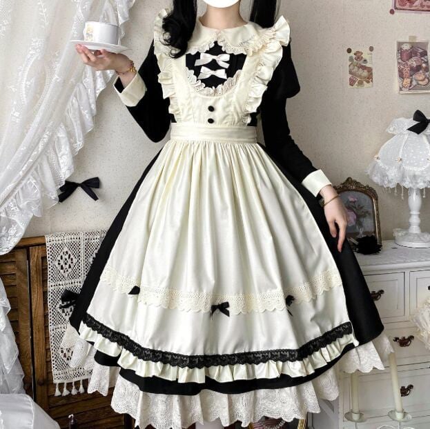 メイド服♡クラシカルロングメイド服 kos20☆ | パステルキャンディ