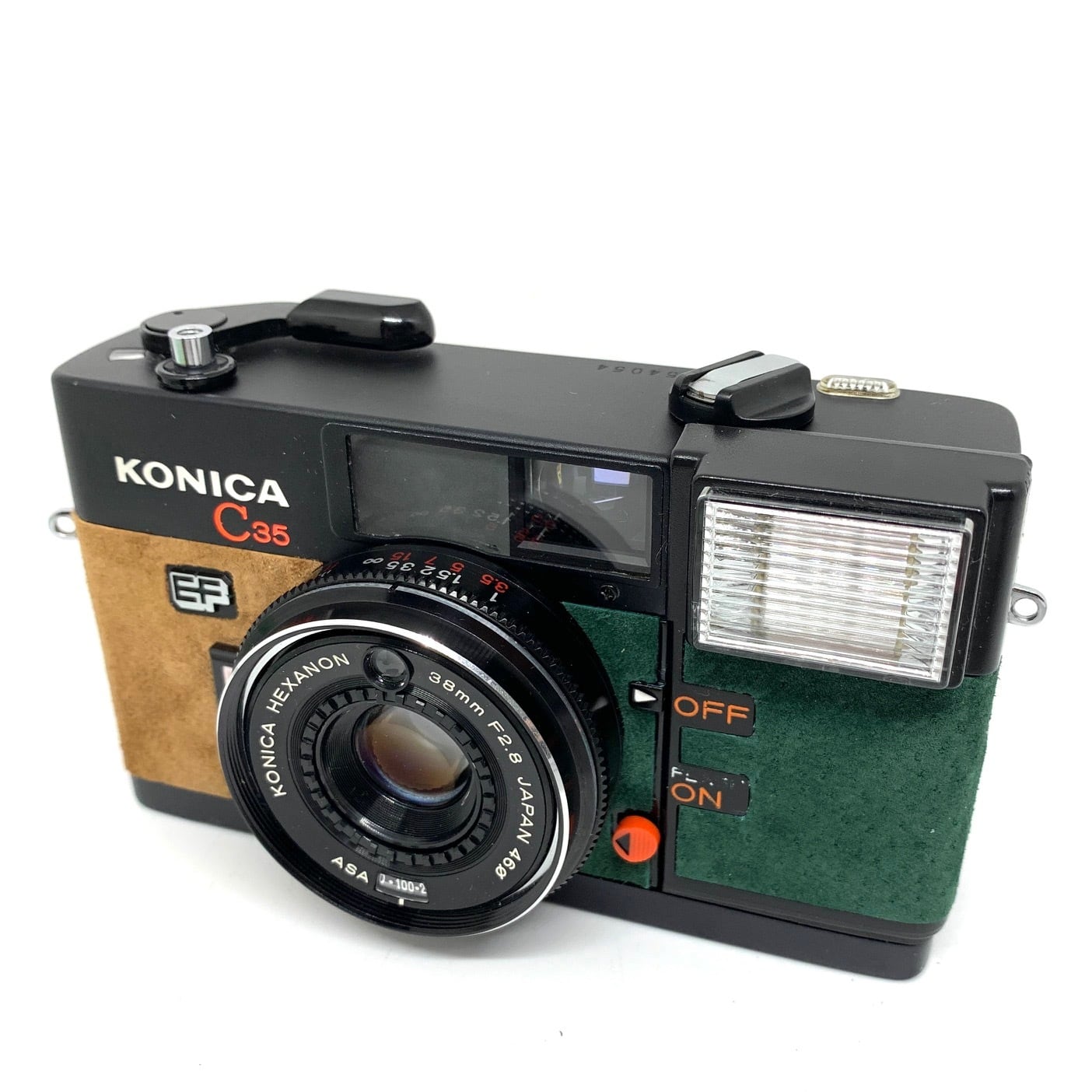 KONICA C35 EF レンズ HEXANON 38mm F2.8 #009 - フィルムカメラ