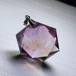 6.六芒星☆アメトリン ペンダントトップ