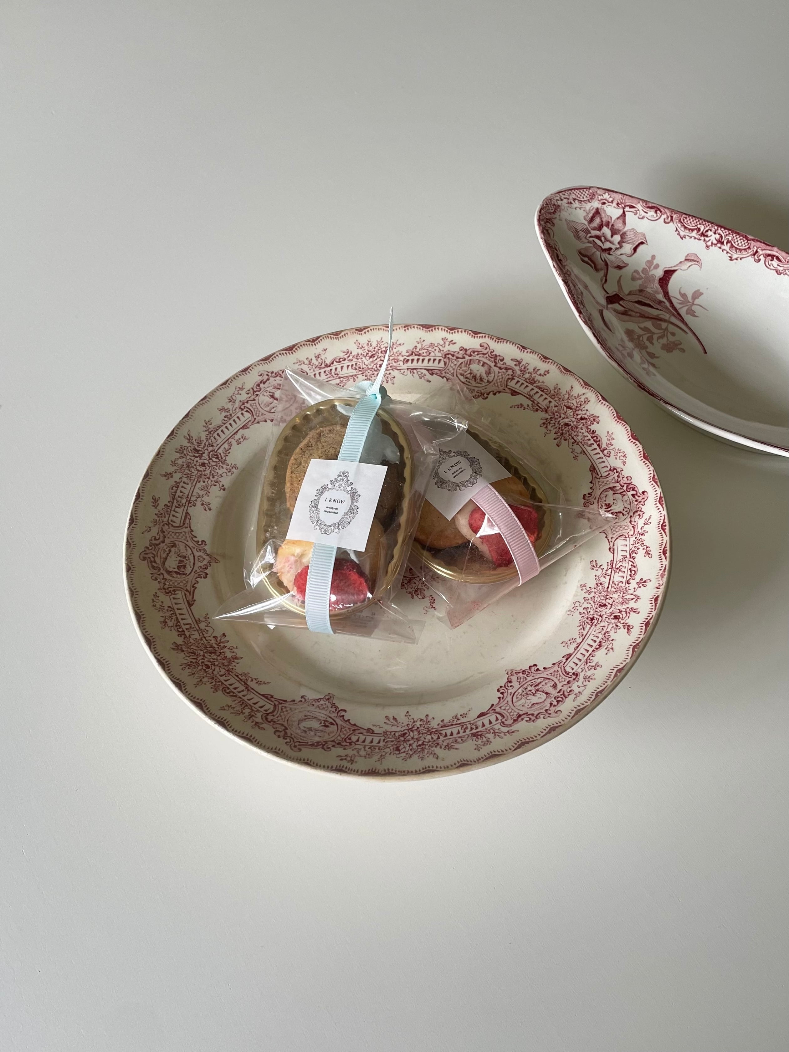 Creil et Montereau WATTEAU コンポティエLow type | I know Antiques