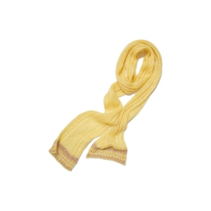 【osakentaro】silk mohair muffler (yellow)