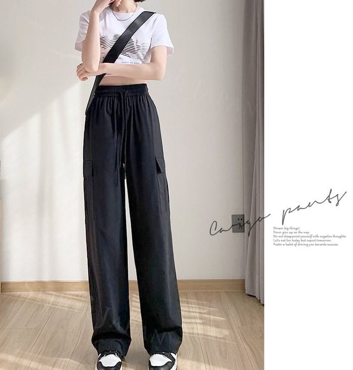 カーゴパンツ レディース 夏 シャカパン 大きいサイズ シャカシャカ