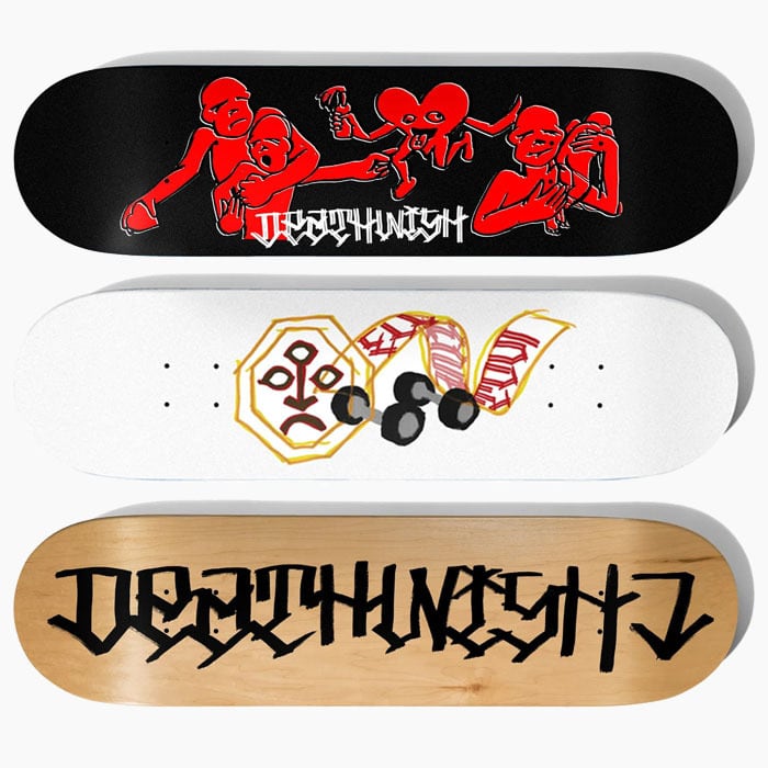 スケボー デッキ 8 8.125 8.25】DEATHWISH SKATEBOARD DECK デス ...