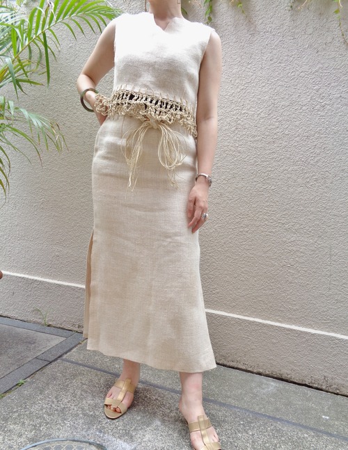 Linen set up／リネン セットアップ