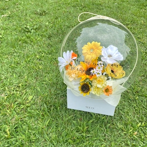 flower bloom box -SUNFLOWER-