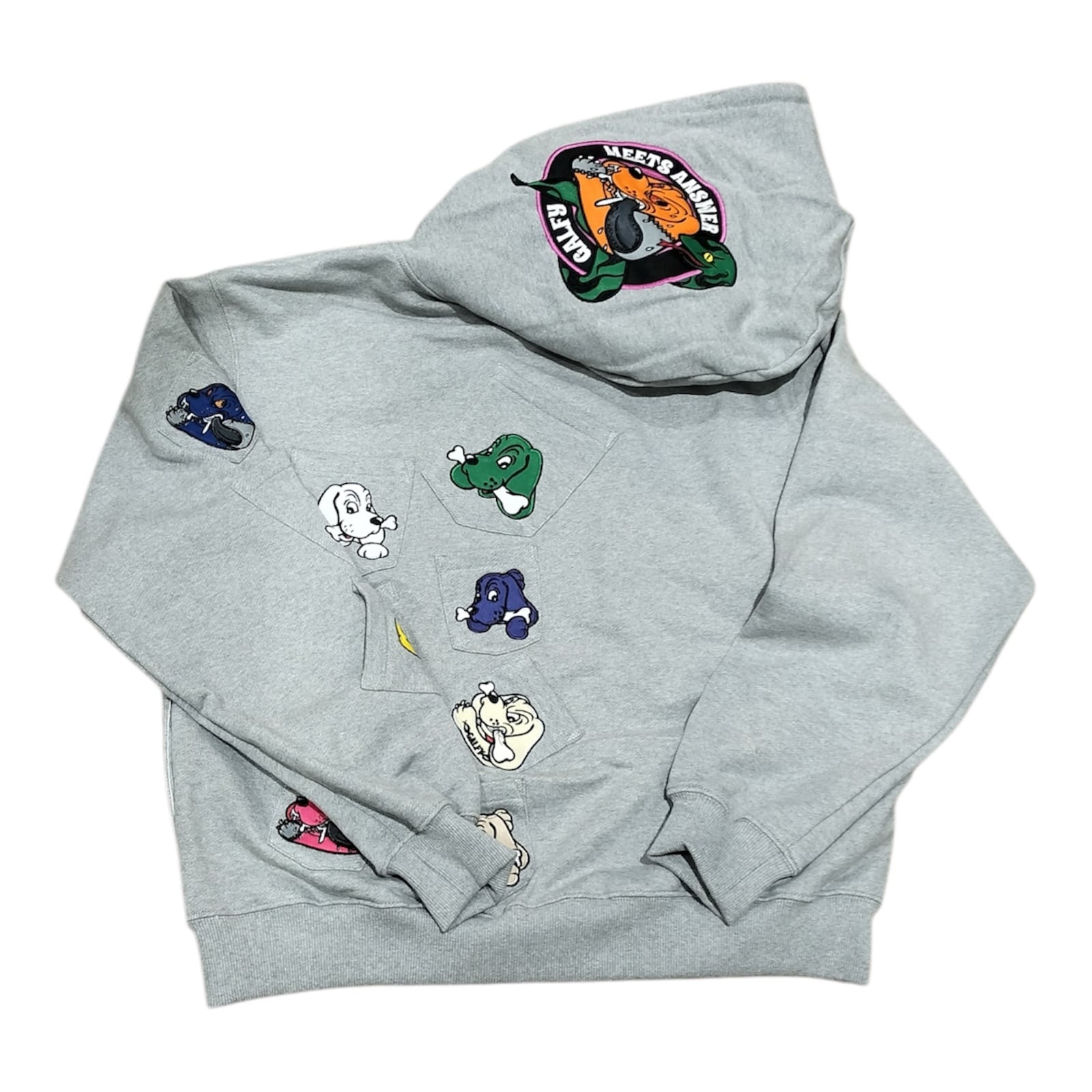 GALFYxMeetsAnswer メニーポケットZIPパーカー 124078・154390