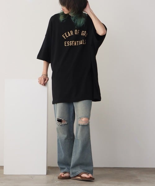 ESSENTIALSエッセンシャルズアーチロゴ半袖Tシャツ