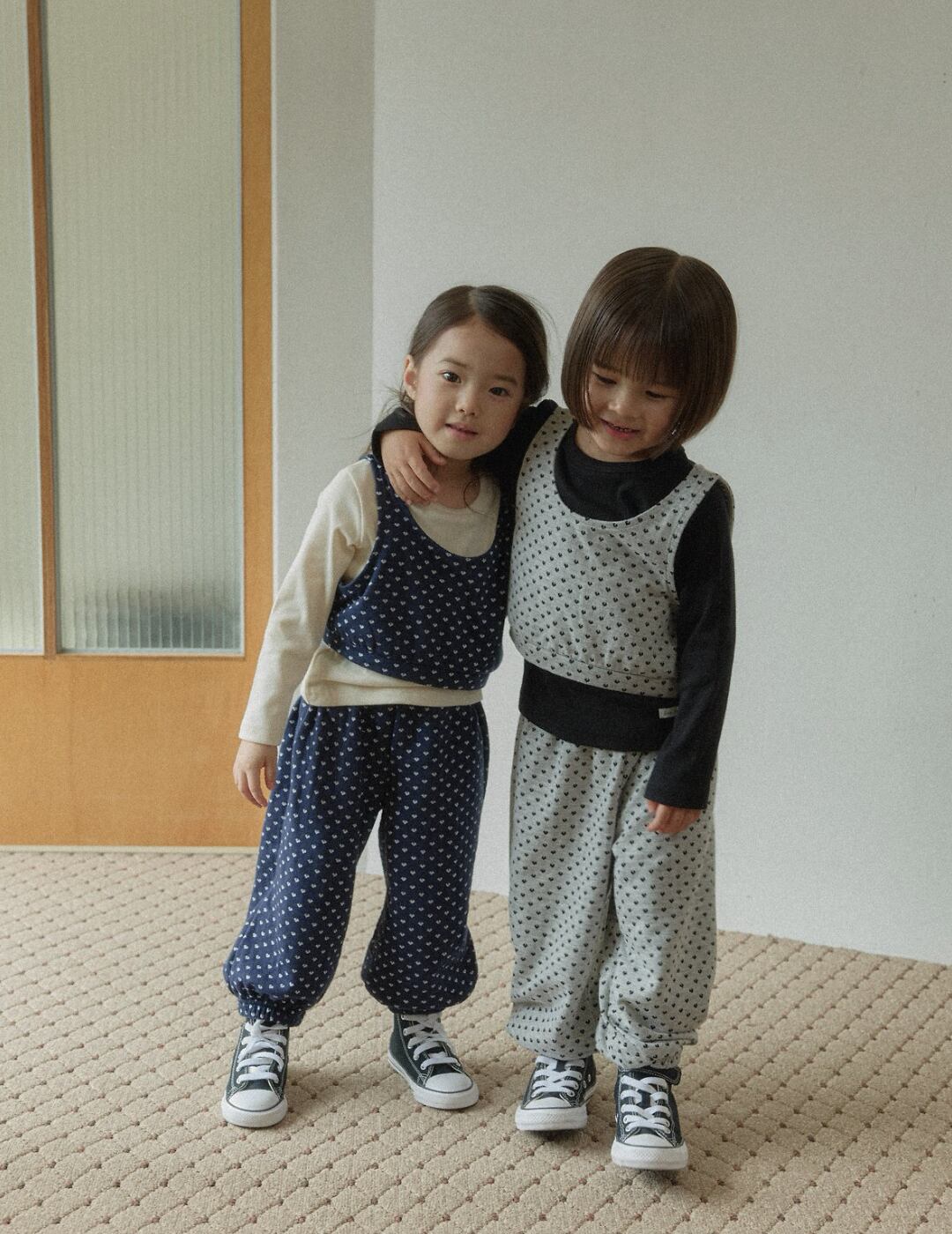 送料無料【予約】/ kidsベーラーリブTシャツ /lalaland