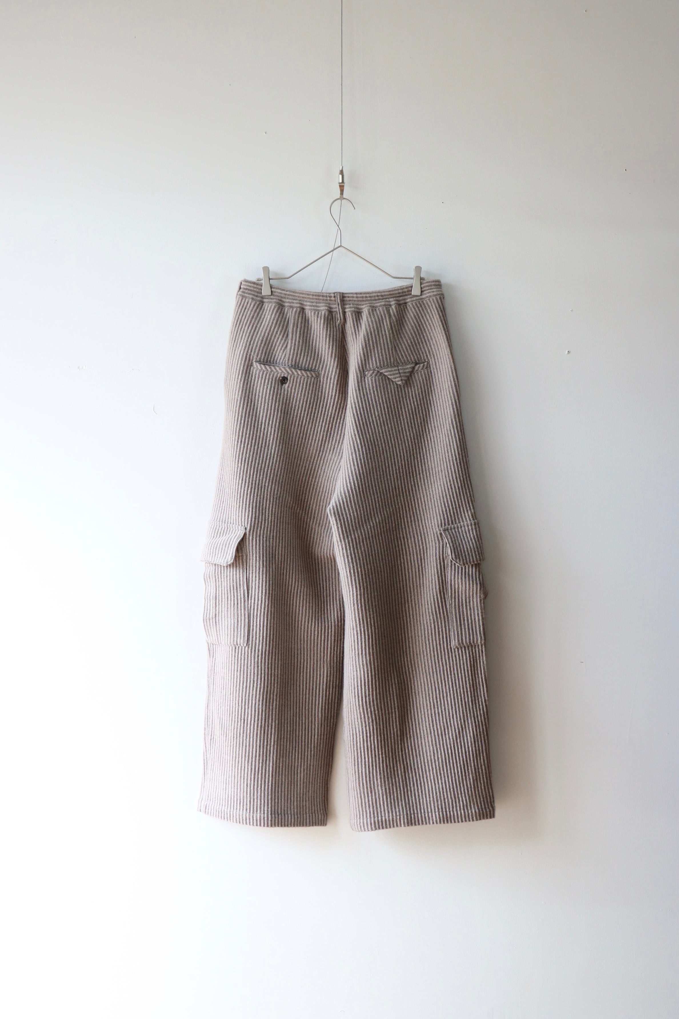 Ancellm -WOOL CORDUROY CARGO SLACKS- / ANC-PT87 / アンセルム