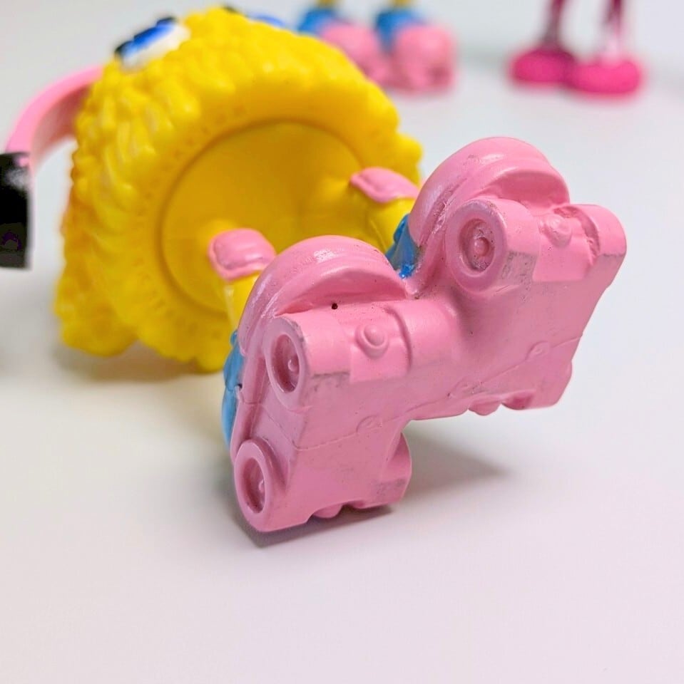 ☆DEADSTOCK / VINTAGE 1989☆【 McDonald's / マクドナルド 】1989 McDonald's Happy Meal Toy "Funny Fry Friends" 『 Rollin' Rocker(ローラースケート)C 』Happy Meal Toy / ミールトイ / フライキッズ / フライガイ / フライガール 〚アメリカン雑貨 アメトイ〛