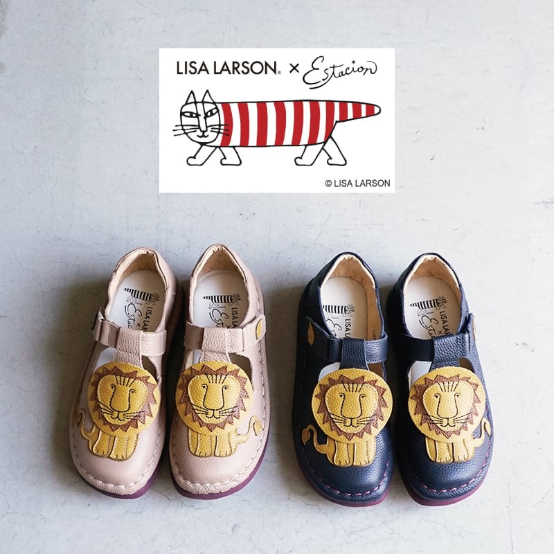 【新品　未使用】きくぞう　アレジオン　ストラップ　非売品　昔の物 LISALARSON×Estacion リサラーソン×エスタシオン ライオンモチーフ本革