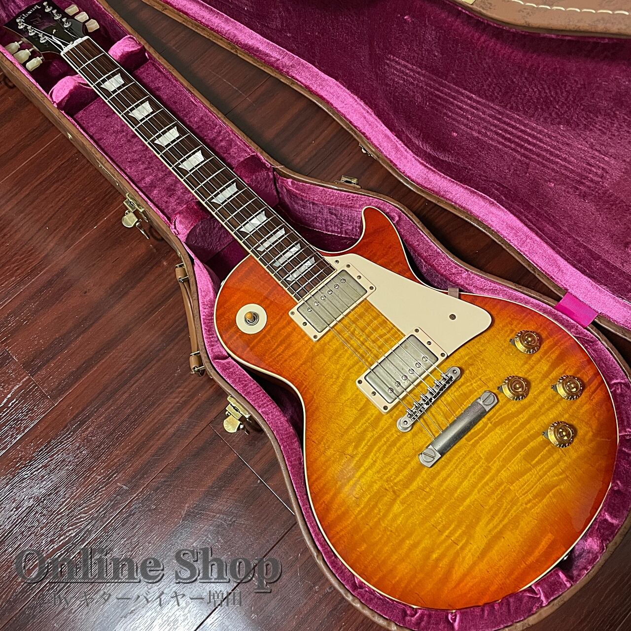 USED 2014 Gibson Custom Shop Historic Collection 1959 Les Paul Reissue  Washed Cherry VOS