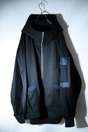 Dolman-Hoodie PW (black)