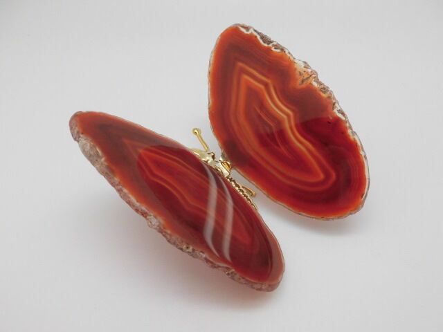 【瑪瑙】　ゴージャス蝶々　no.5