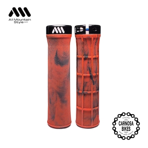 【ALL MOUNTAIN STYLE】BERM GRIPS [バームグリップ] Red Camo