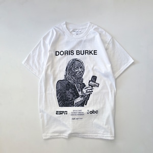 Full Court Press |  Doris Burke S/S Tee / White