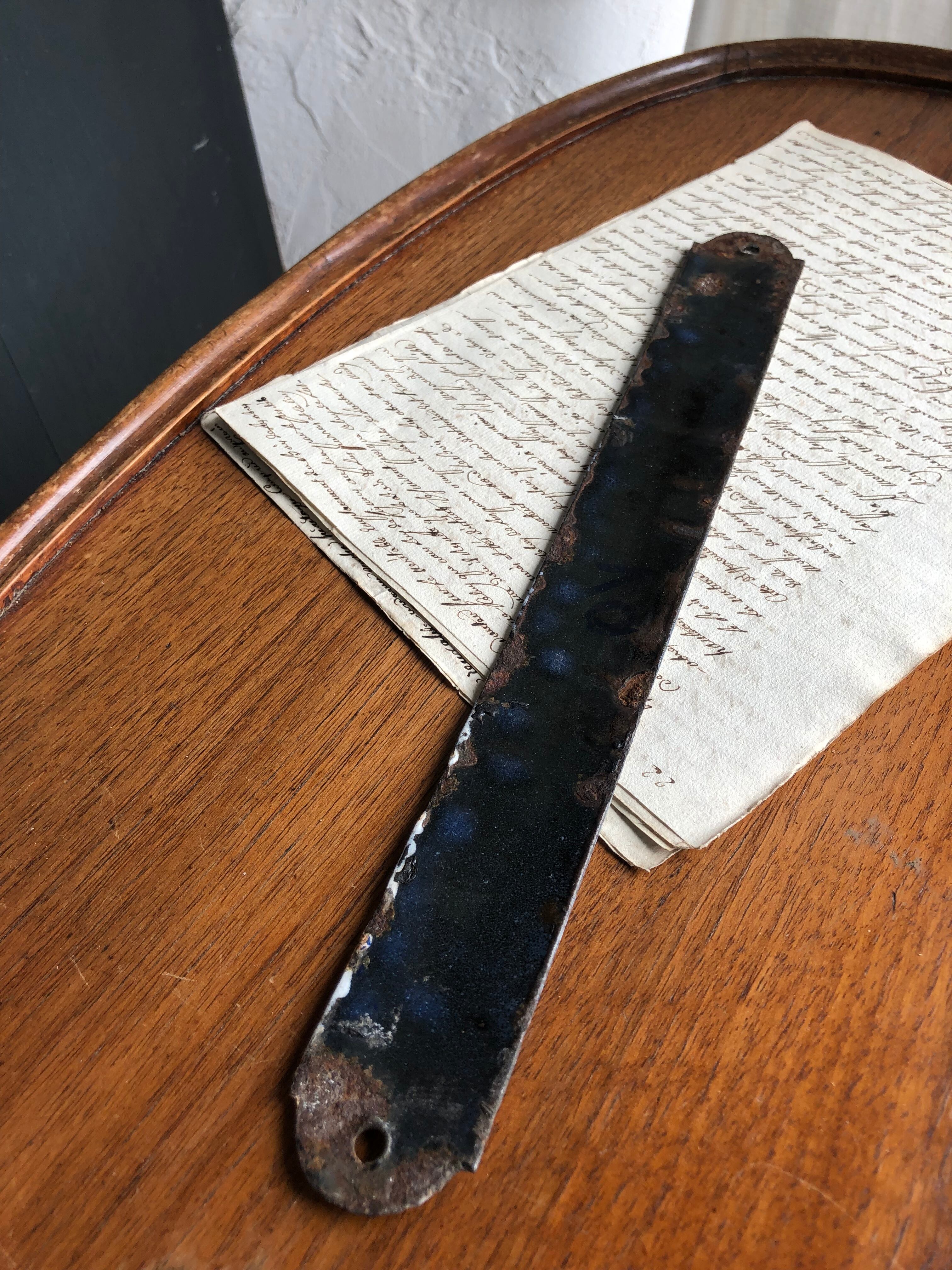 レア　フランス　エナメル　アンティーク　ヴィラサイン　ホーローサインプレート afecdd9c497583853d1f2c90132992