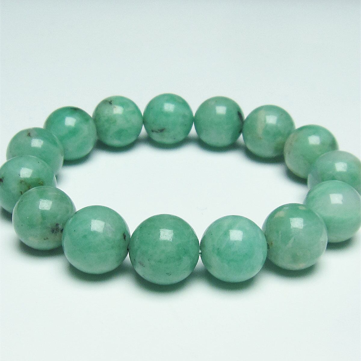 エメラルド ブレスレット 14mm 111-26087